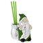 Bagutta Gnomo Natalizio Profumatore Silver Plated Verde 6,5x8 cm Fragranza Limone Inclusa