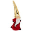 Bagutta Profumatore Babbo Natale con Cuore Cappello Oro 19 cm Fragranza al Limone Inclusa