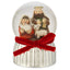 Bagutta Sfera di Neve Natalizia con Presepe e Agnello 7x9 cm