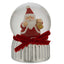 Bagutta Sfera di Neve Natalizia con Babbo Natale e Sacco Regali 7x9 cm