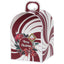 Bagutta Mini Panettone Decorativo Argento con Fiocco Verde 6x6 cm