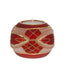 Bagutta Portacandela Natalizio Sferico Rosso con Tealight Inclusa 8 cm