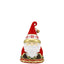 Bagutta Decorazione Babbo Natale Rosso con Campanellino 13 cm