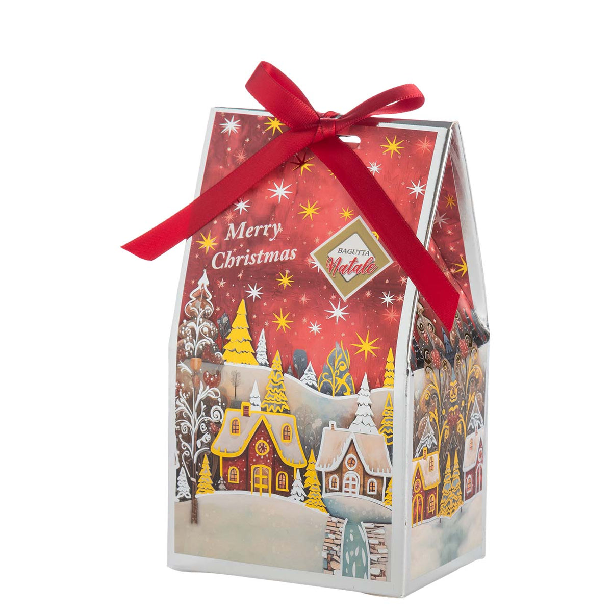 Bagutta Decorazione Babbo Natale Blu e Rosso con Campanellino 19 cm