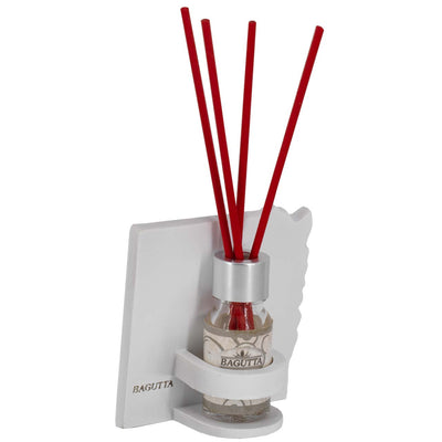 Bagutta Profumatore per Ambienti Natalizio Babbo Natale Bianco e Oro 8,5x8x5 cm Fragranza Limone