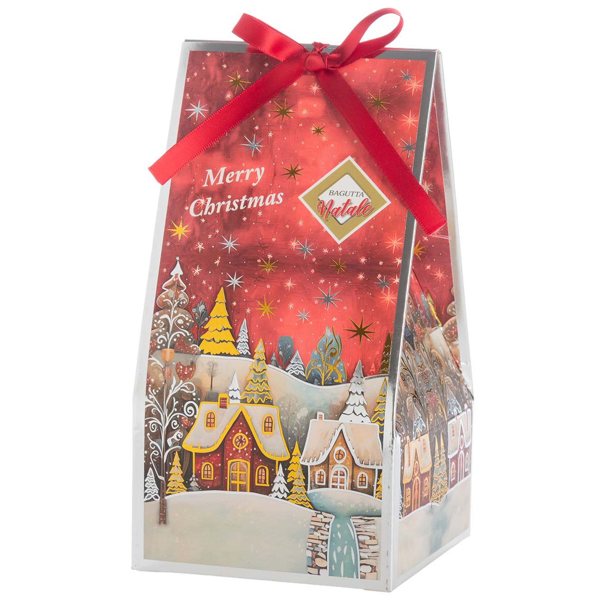 Bagutta Profumatore per Ambienti Natalizio Palline Bianche e Oro 8,5x8x5 cm Fragranza Limone