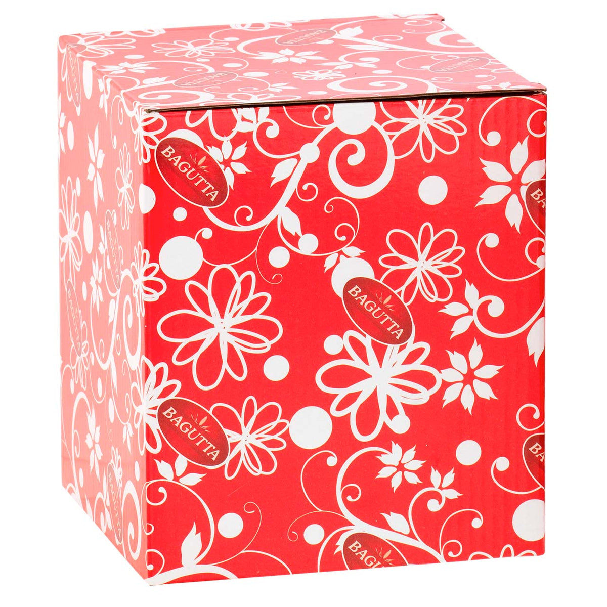 Bagutta Vetrinetta Natalizia LED in Vetro con Babbo Natale e Pupazzo di Neve 10x5x12 cm