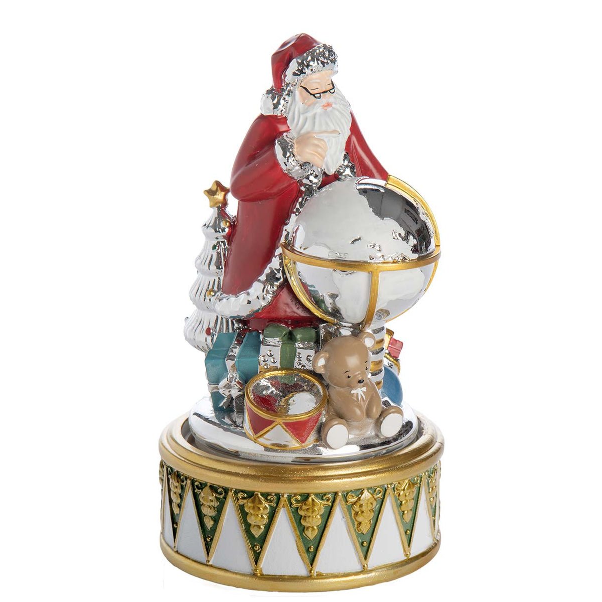 CARILLON BABBO NATALE MAPPAMONDO