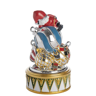 CARILLON BABBO NATALE SU SFERE