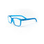 Occhiali da lettura El Charro Washington 3.00 blu, frontale rettangolare sobrio, vista frontale