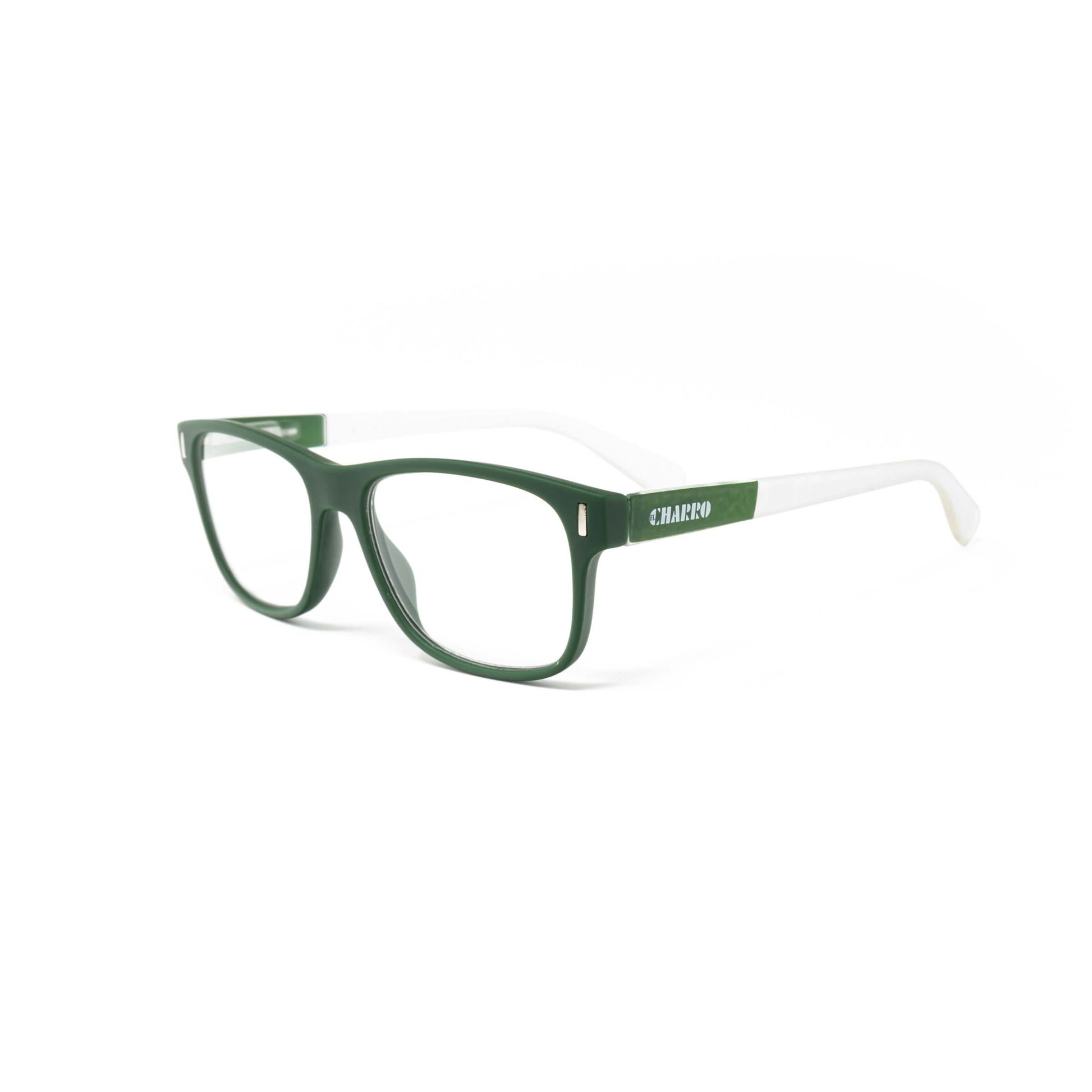 Occhiali da Lettura El Charro Alabama +1.50 verde aste trasparenti soft touch