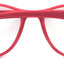 Occhiali El Charro Vermont 0.00 rosso anti-luce blu, vista laterale