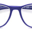 Occhiali El Charro Vermont 0.00 blu anti-luce blu, dettaglio lente