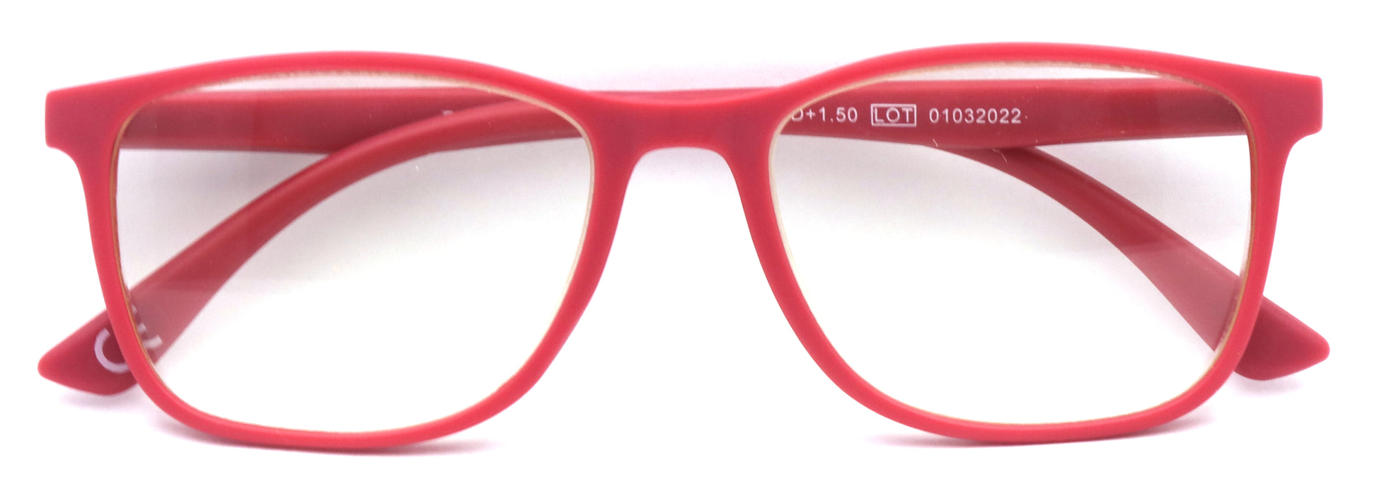 Occhiali da lettura El Charro Vermont 1.00 rosso, dettaglio lente