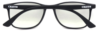 Occhiali da lettura El Charro Vermont 1.00 nero anti-luce blu, vista laterale
