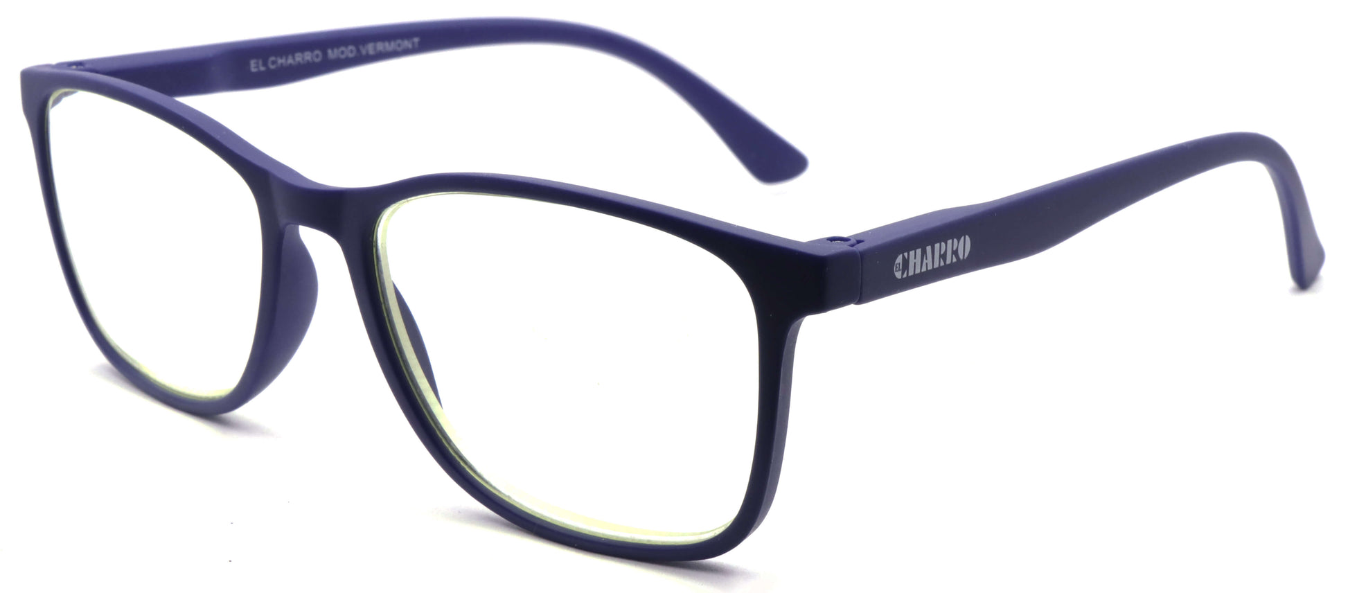 Occhiali da lettura El Charro Vermont 1.50 blu, lenti anti-luce blu, montatura rettangolare leggera