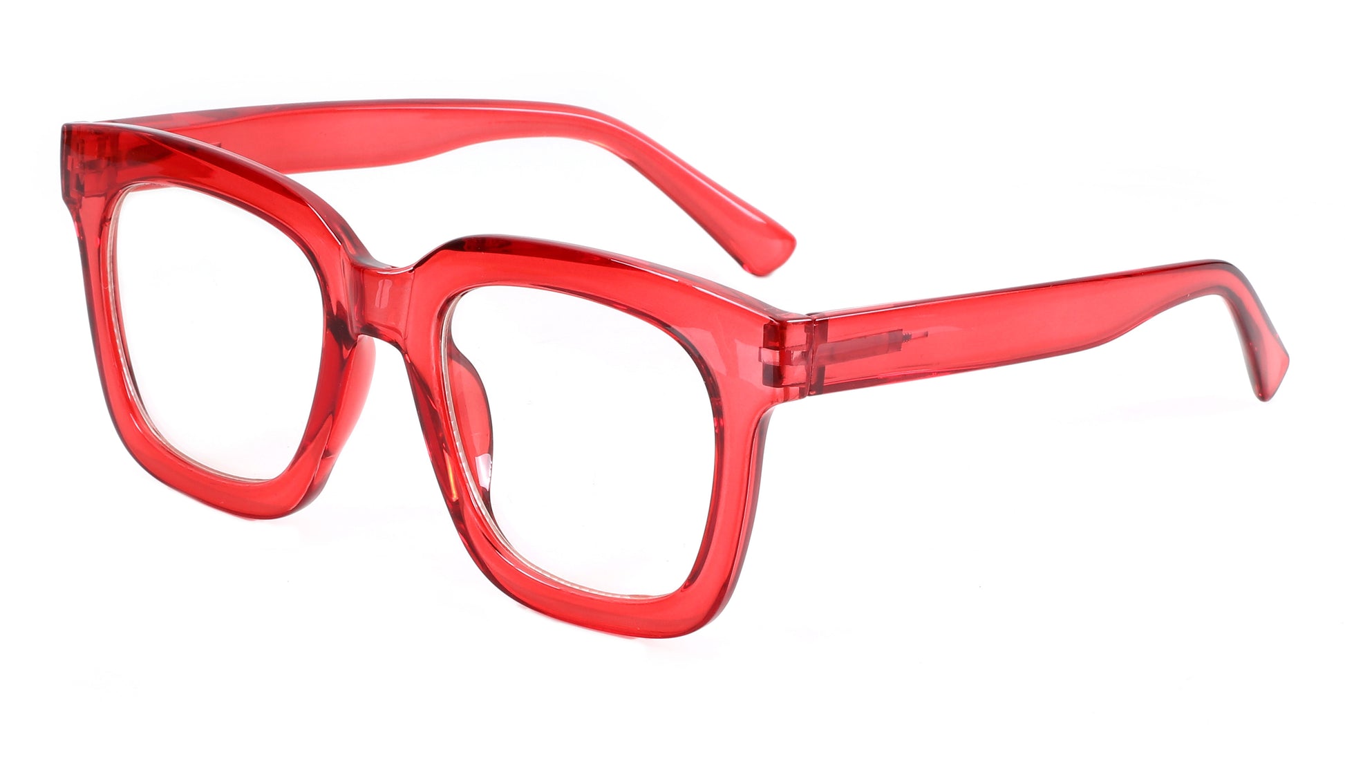 Occhiali da Lettura El Charro Carolina +2.00 rosso montatura oversize rettangolare