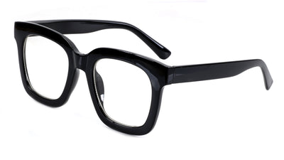 Occhiali da Lettura El Charro Carolina +3.50 nero montatura oversize rettangolare