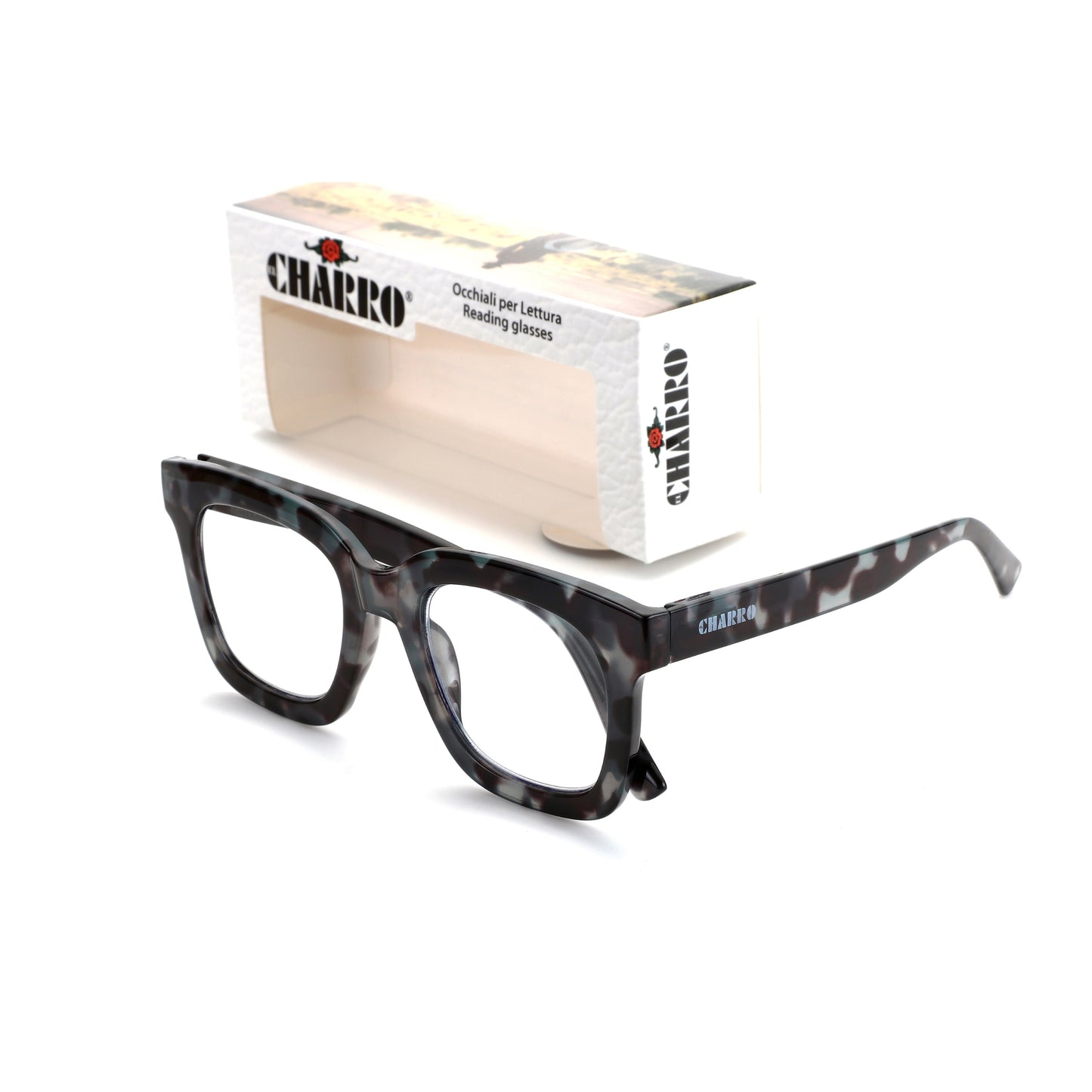 OCCHIALI DA LETTURA EL CHARRO SOUTH CAROLINA 2.50 - VERDE MARMORIZZATO