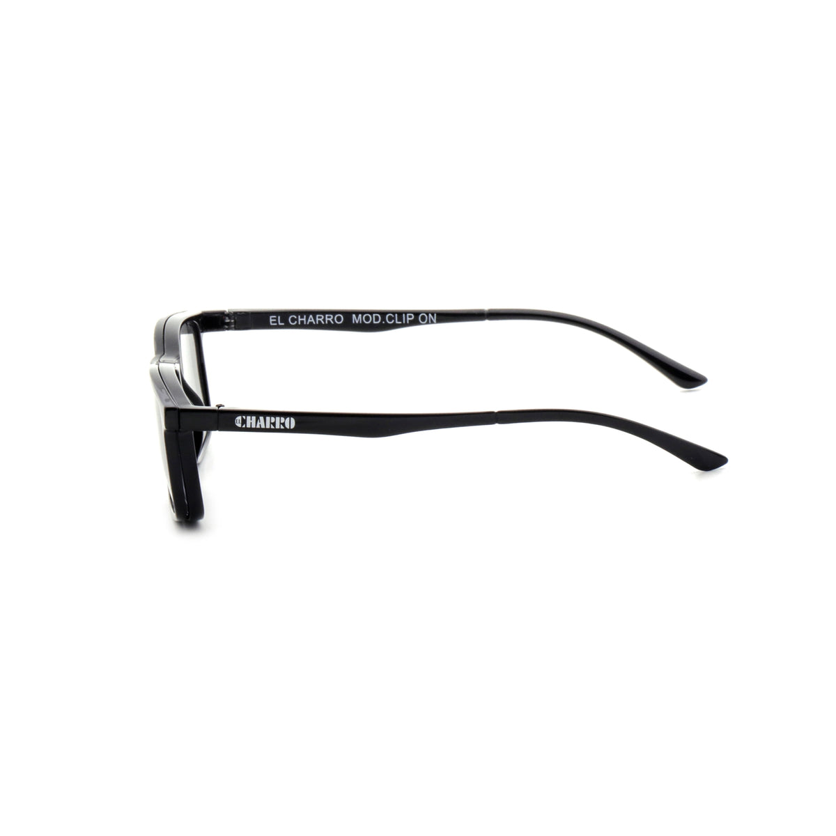 OCCHIALI DA LETTURA EL CHARRO CLIP-ON 2.50 - NERO-LENTI BLU SPECCHIO