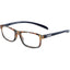 Occhiali da lettura El Charro Honduras +2.00 multicolor blu, montatura rettangolare unisex, vista frontale
