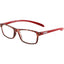 Occhiali da lettura El Charro Honduras +3.00 multicolor rosso, montatura rettangolare unisex, vista frontale