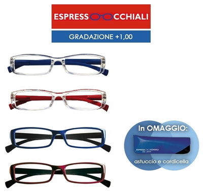 PROMO OCCHIALI DA LETTURA BUSINESS -  1.0 (4PZ)