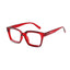 Occhiali da Lettura Brave +2.00 rosso forma squadrata