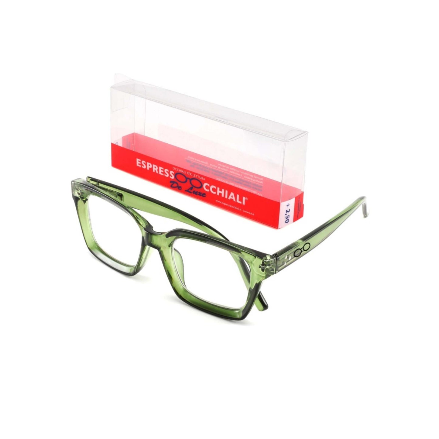OCCHIALI DA LETTURA BRAVE 2.00 - VERDE