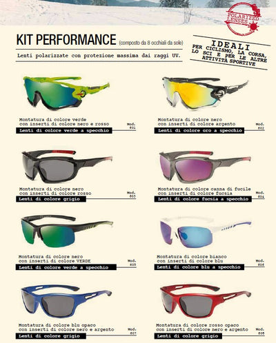 ESP. OCCHIALI DA SOLE EL CHARRO PERFORMANCE POLARIZZATI (8PZ)