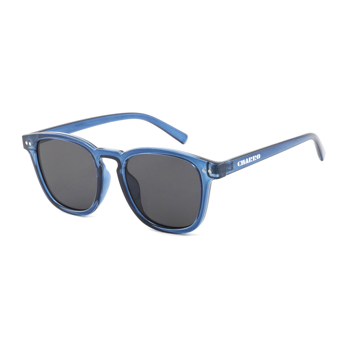 OCCHIALI DA SOLE EL CHARRO 120-2 BOSTON POLARIZZATI BLU CRYSTAL LENTI GRIGIE