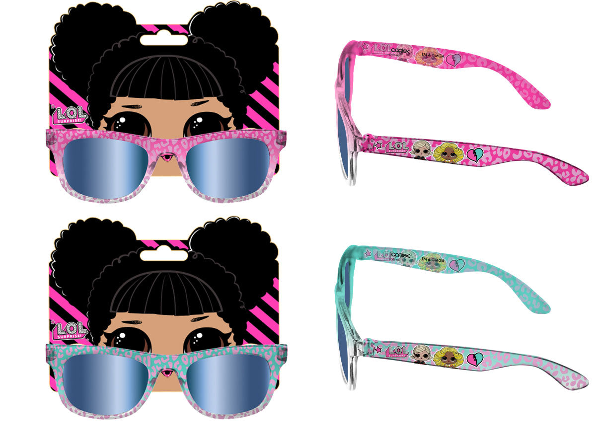 Occhiali da sole LOL Surprise bambini con lenti specchiate riflettenti