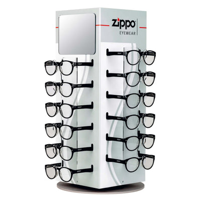 ESPOSITORE IN PALBOARD PER OCCHIALI ZIPPO DA 24