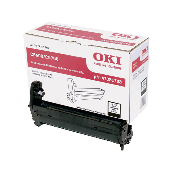 Oki - Tamburo - Nero - C5600 C5700 - 43381708 - 20.000 pag