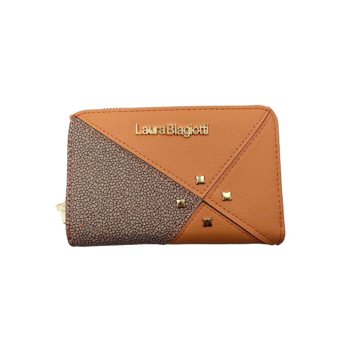 PORTAFOGLIO DA DONNA LAURA BIAGIOTTI PEACK IN SIMILPELLE LB24S-514-84 ALBICOCCA