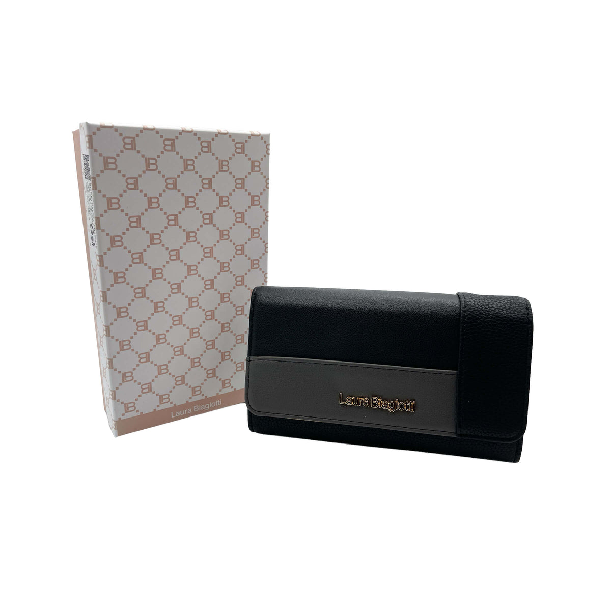 PORTAFOGLIO DA DONNA LAURA BIAGIOTTI RENNEL IN SIMILPELLE LB24S-515-68 NERO