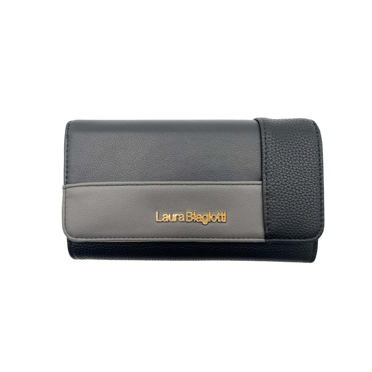 PORTAFOGLIO DA DONNA LAURA BIAGIOTTI RENNEL IN SIMILPELLE LB24S-515-68 NERO