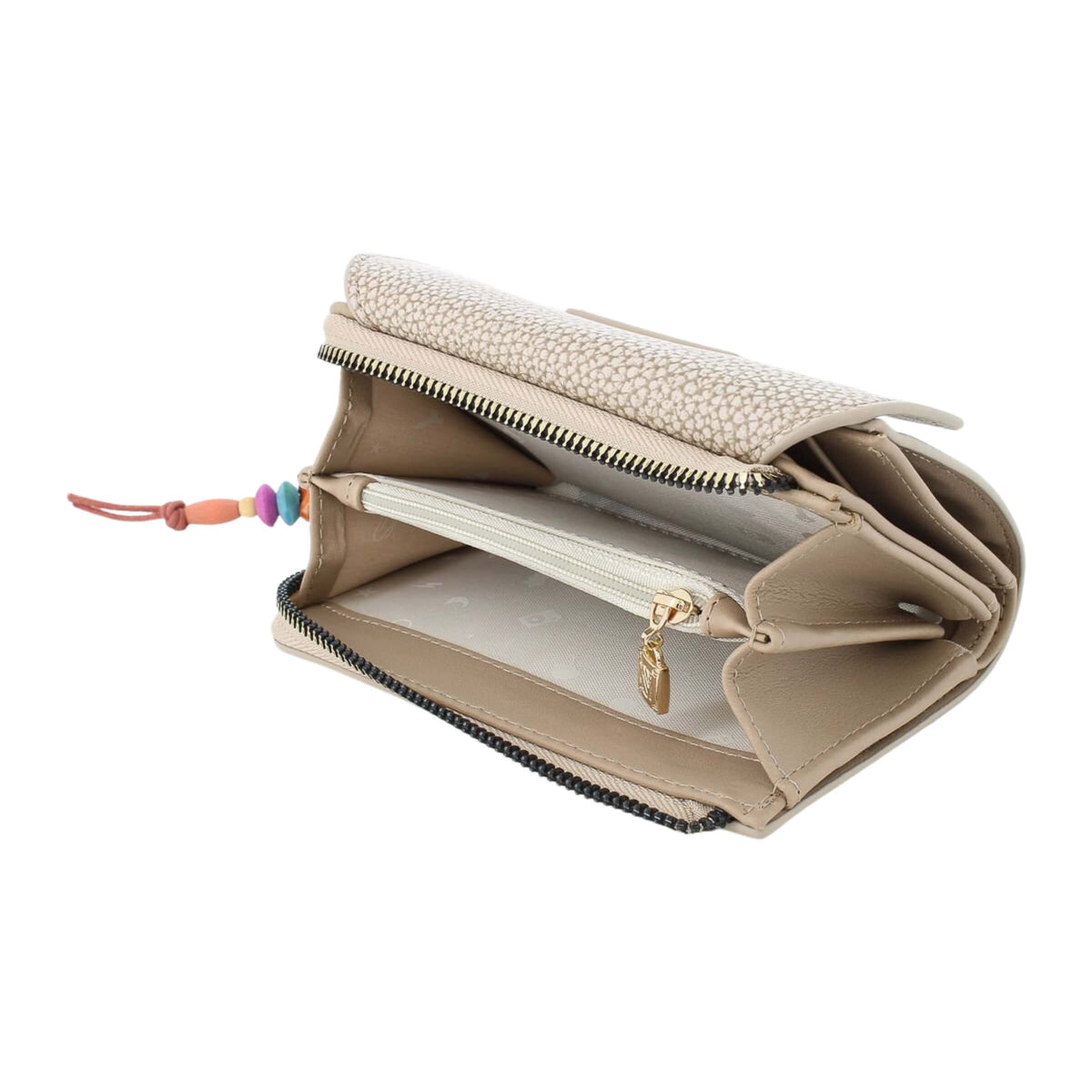 Naj Oleari Portafoglio Donna Effetto Pelle Bianco - 2527/BOBA12 BC