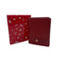 Naj Oleari Portafoglio in Vera Pelle Rosso con Interno Multicolore - 1837/RW3 RS
