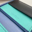 Naj Oleari Portafoglio in Vera Pelle Blu con Interno Multicolore - 1837/RW3 BL