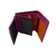 Naj Oleari Portafoglio in Vera Pelle Fucsia con Interno Multicolore - 1837/RW3 FU