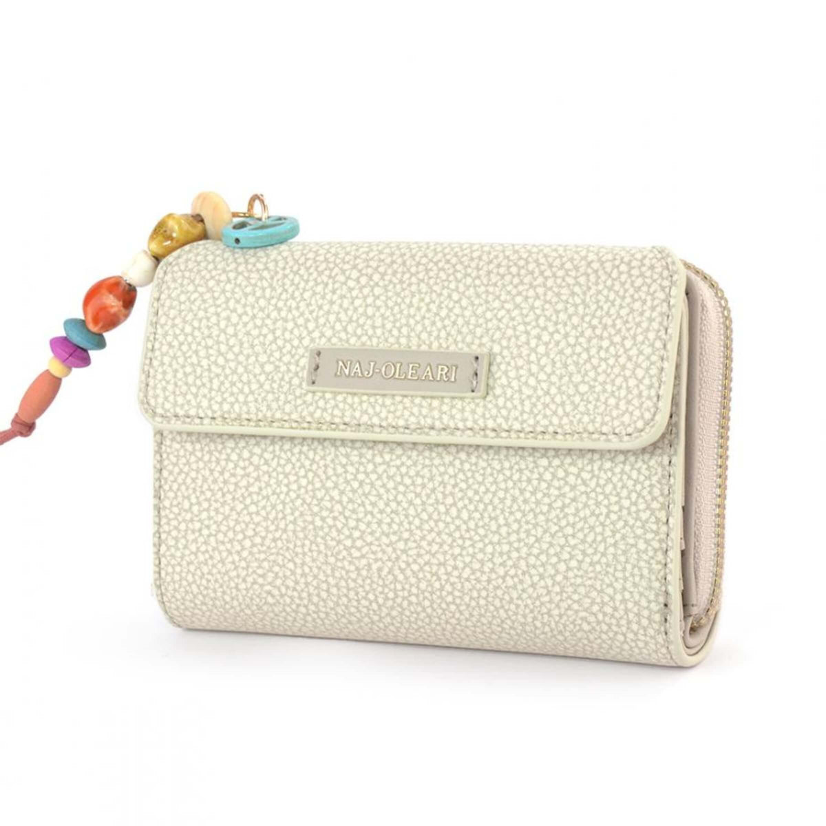 Naj Oleari Portafoglio Donna Effetto Pelle Bianco - 2527/BOBA12 BC