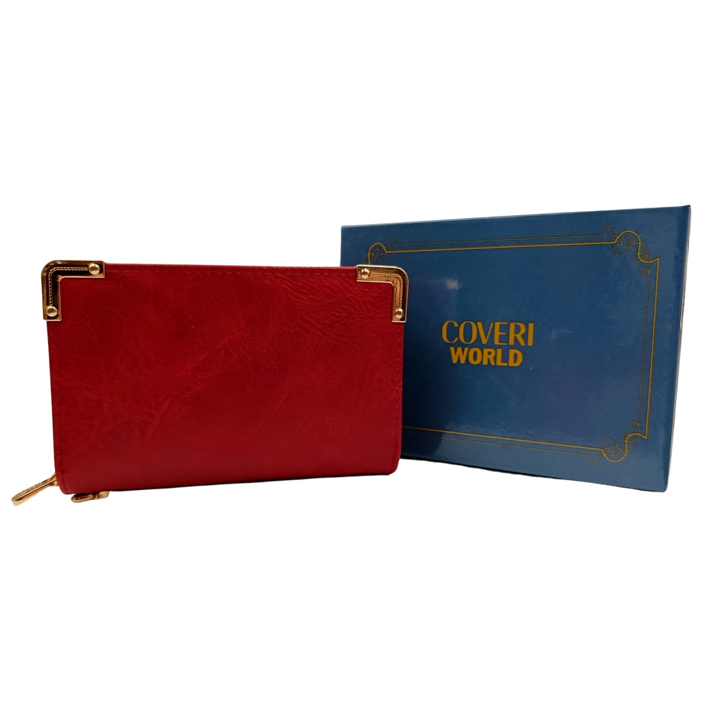 PORTAFOGLIO DA DONNA COVERI WORLD ROSSO SIMILPELLE CW27887