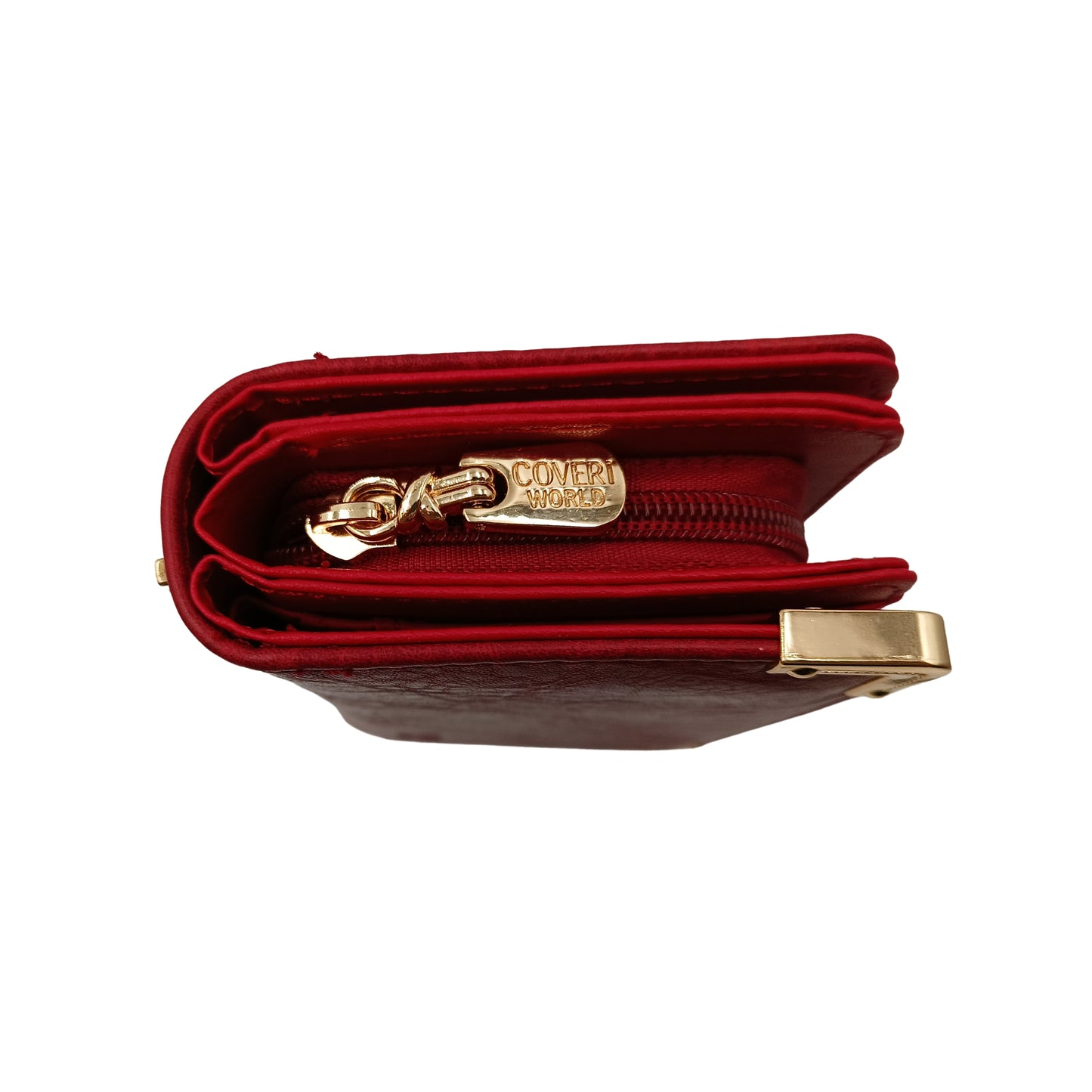 PORTAFOGLIO DA DONNA COVERI WORLD ROSSO SIMILPELLE CW27887