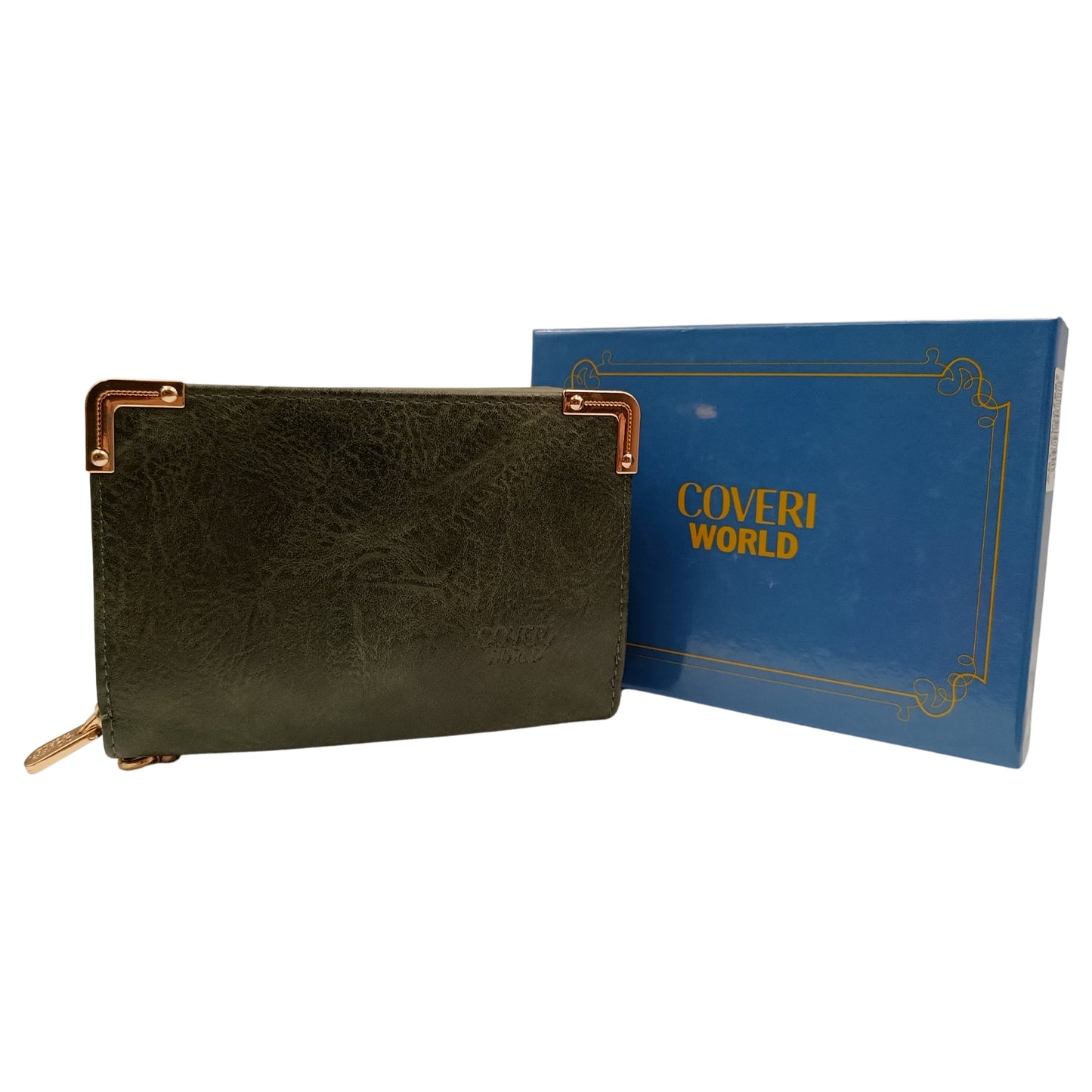 PORTAFOGLIO DA DONNA COVERI WORLD VERDE SIMILPELLE CW27887