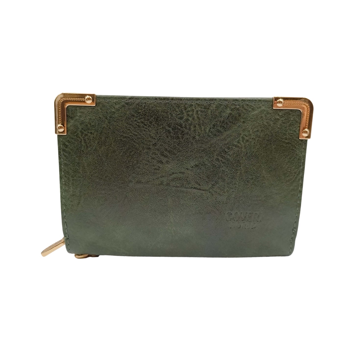 Portafoglio donna Coveri World similpelle verde slot carte P00000J1