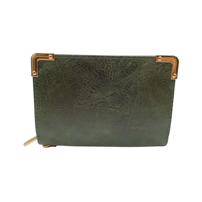 Portafoglio donna Coveri World similpelle verde slot carte P00000J1