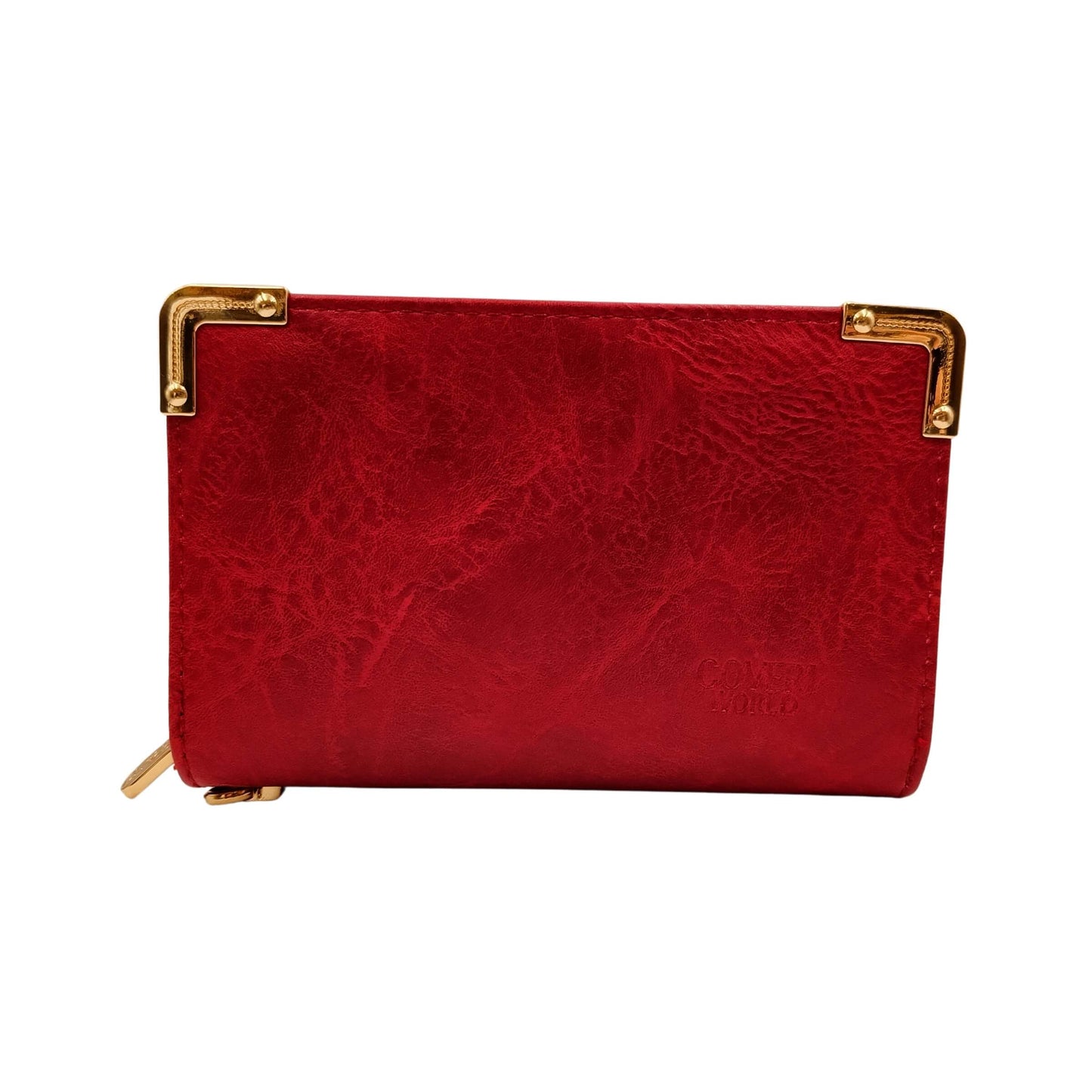 Portafoglio donna Coveri World similpelle rosso slot carte P00000J