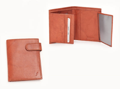 PORTAFOGLIO FLAMINAIRE UOMO PELLE FL-6240 - TESTA DI MORO