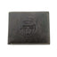 Portafoglio uomo Tacchini vera pelle nera logo cuciture contrasto P02061E